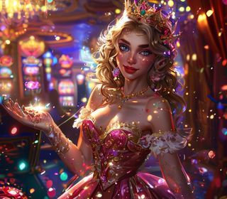 Prințesa jocurilor strălucitoare la cazinoul din România